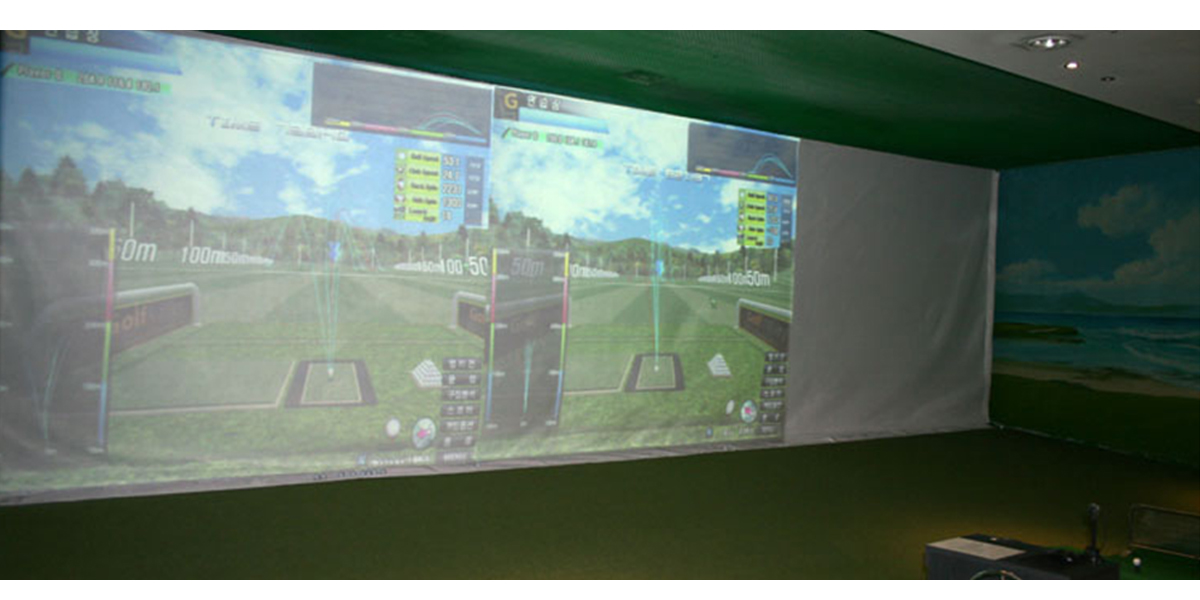 Indoor Golf Range